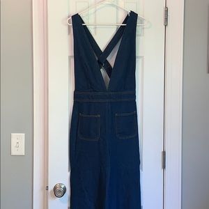 Urban Outfitters BDG Wide-Leg Overalls